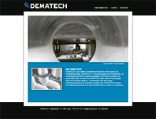 Tablet Screenshot of dematech.dk